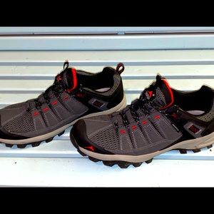 Pacific Mountain hiking shoes/boots. Under Armour Adidas Nike